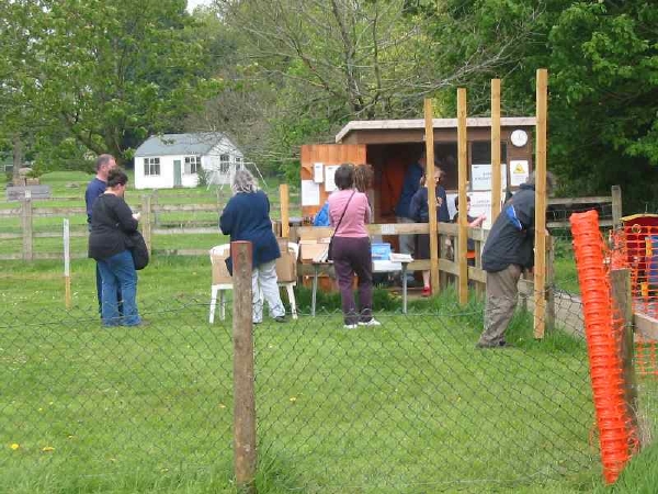 The book stall raises some interest