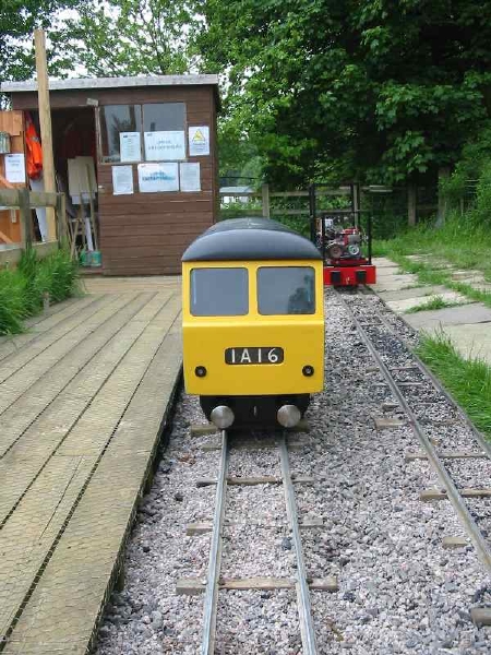 On loan for the summer - a single ended Hymek