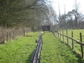 A view from High Hole down the ballasted track