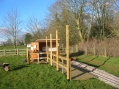 Posts erection complete